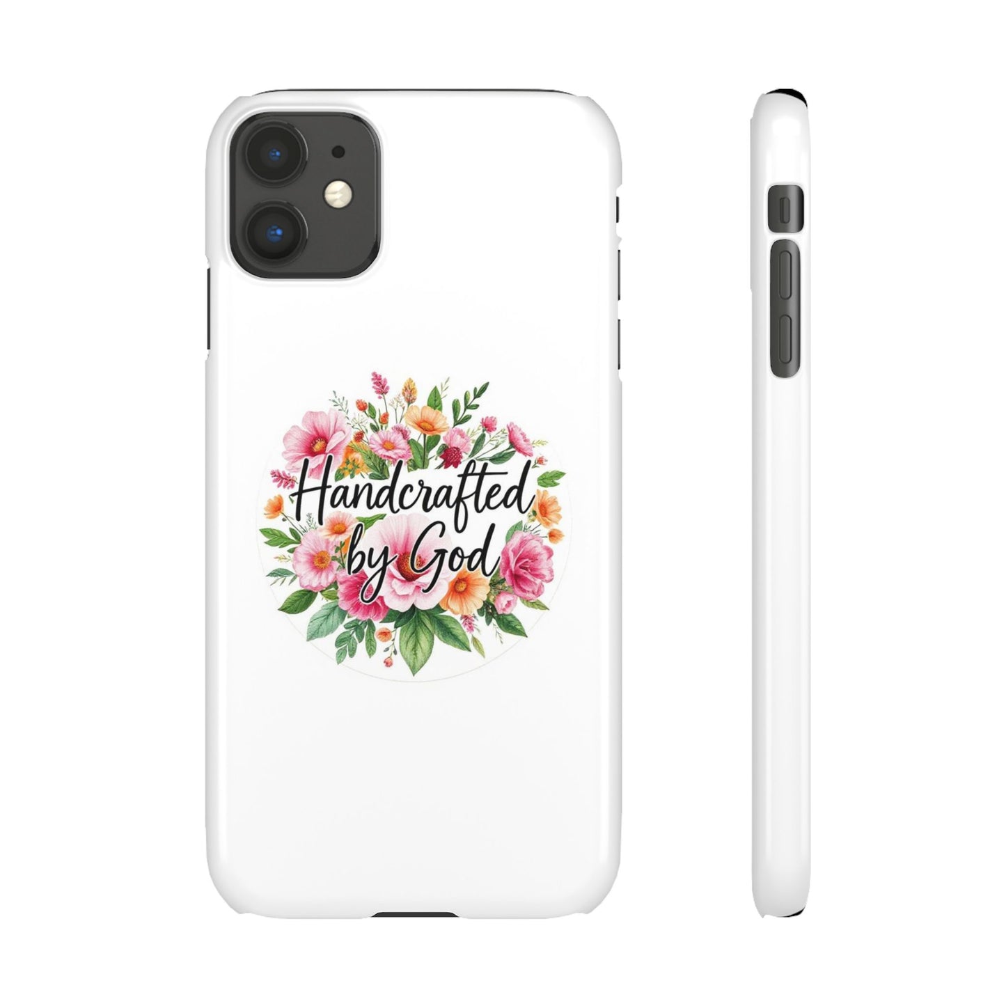Handcrafted by God Snap Case for iPhone – Fearfully & Wonderfully Made