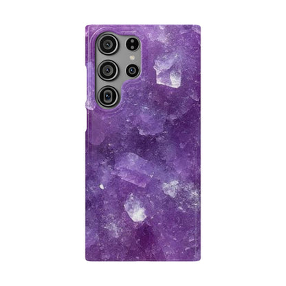 Amethyst Crystal Finish Samsung Snap Case