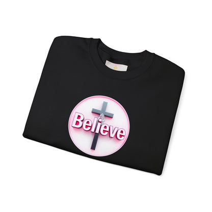 Believe | Women’s Christian Sweatshirt with John 11:40