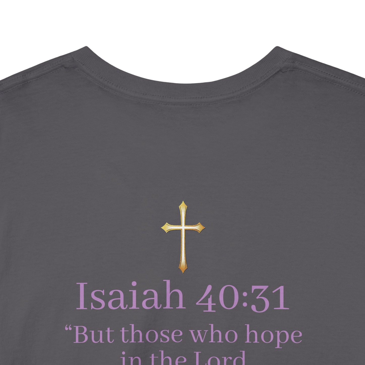 Men’s “Hope” Tee – Bold Scripture Design | Isaiah 40:31