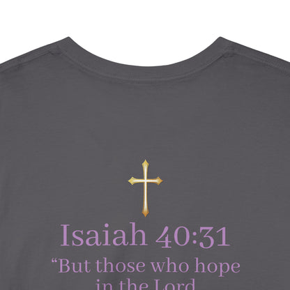 Men’s “Hope” Tee – Bold Scripture Design | Isaiah 40:31