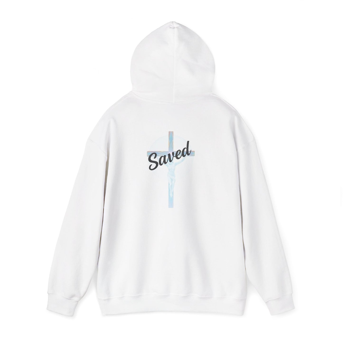 Saved in Christ – Men’s Christian Hoodie
