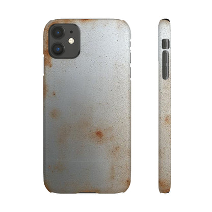 Old Steel Finish iPhone Snap Case