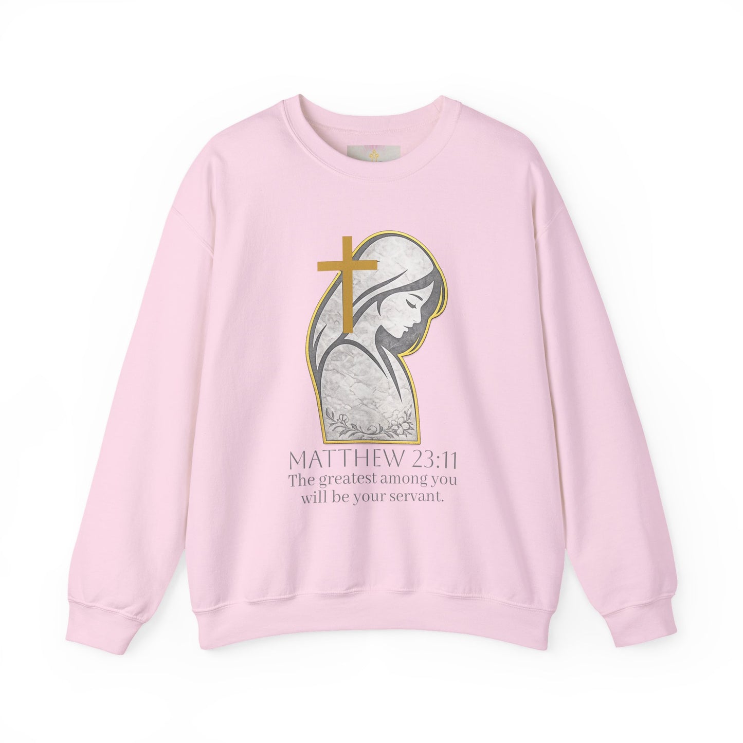 Humble Servant - Women's Christian Sweatshirt (Dark Lettering)
