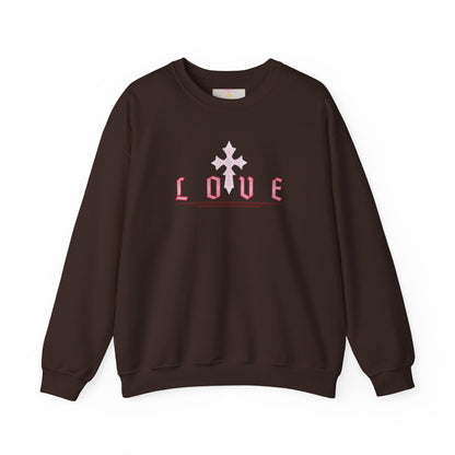 Fearless Love Men’s Sweater – Courage in Faith