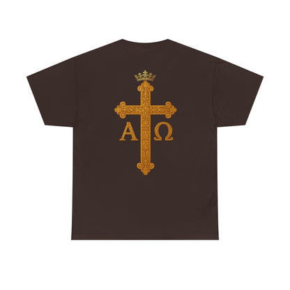 Christ Is King – Lion & Cross Women’s Christian Tee