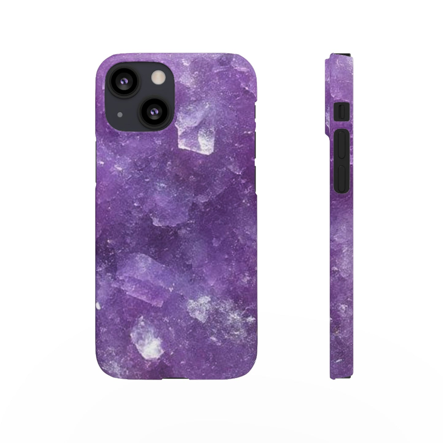 Amethyst Crystal Finish iPhone Snap Case
