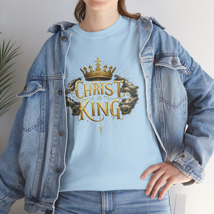 Christ is King Crowned - Women's Christian T-Shirt