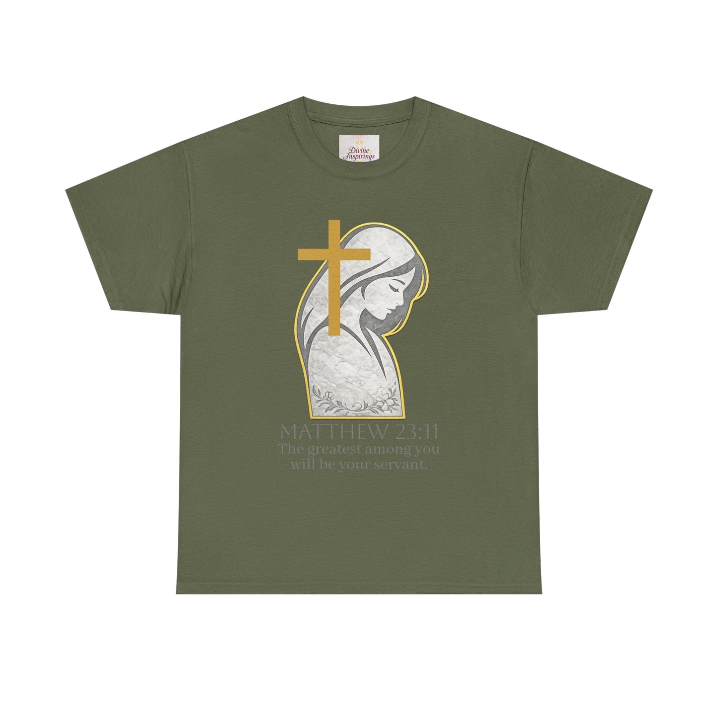 Humble Servant - Women's Christian Tee (Dark Lettering)