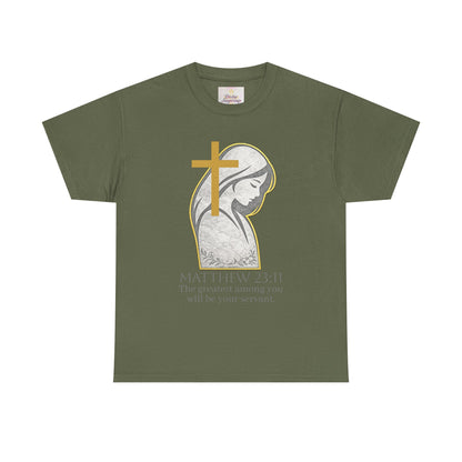 Humble Servant - Women's Christian Tee (Dark Lettering)