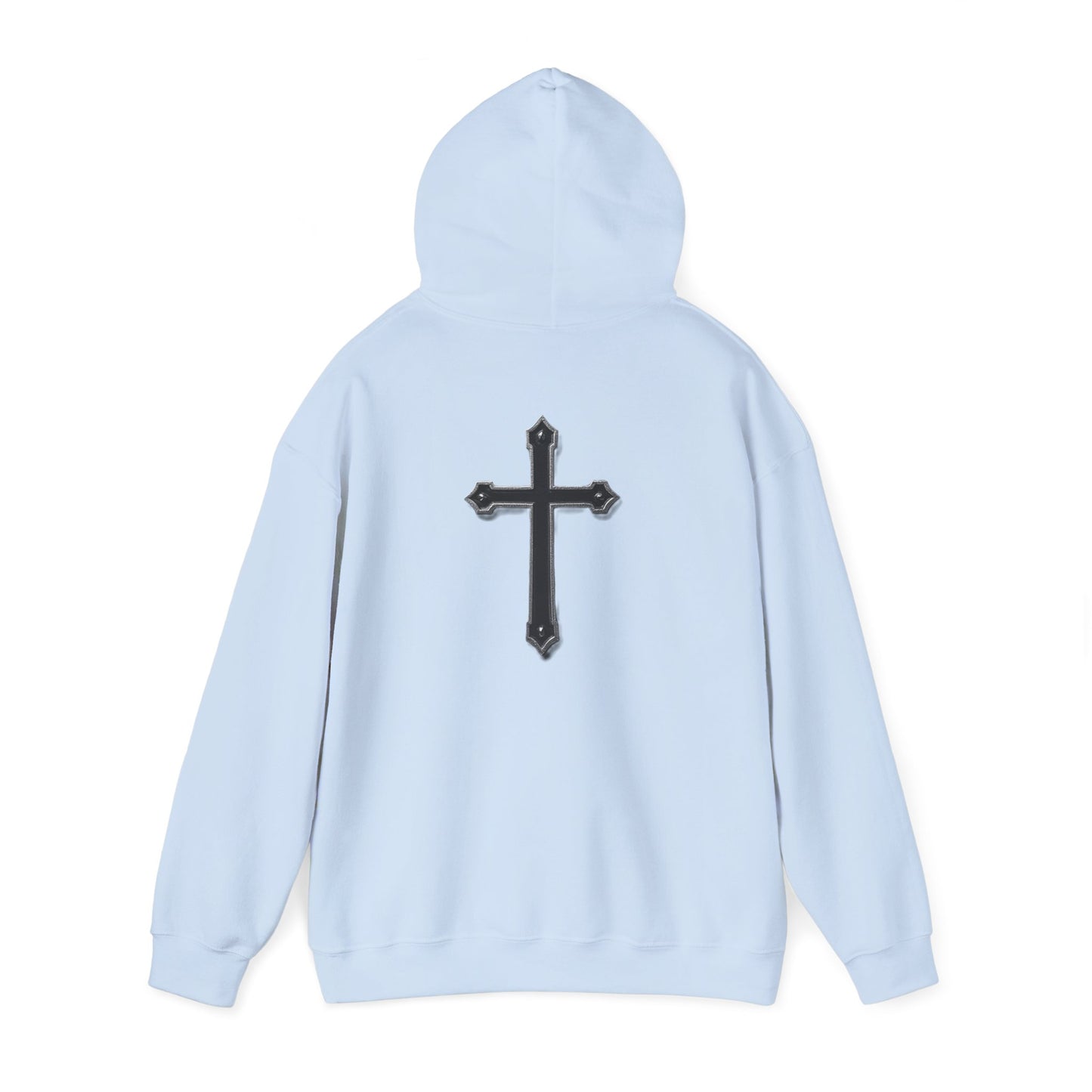 Warrior’s Black Cross Men’s Christian Hoodie