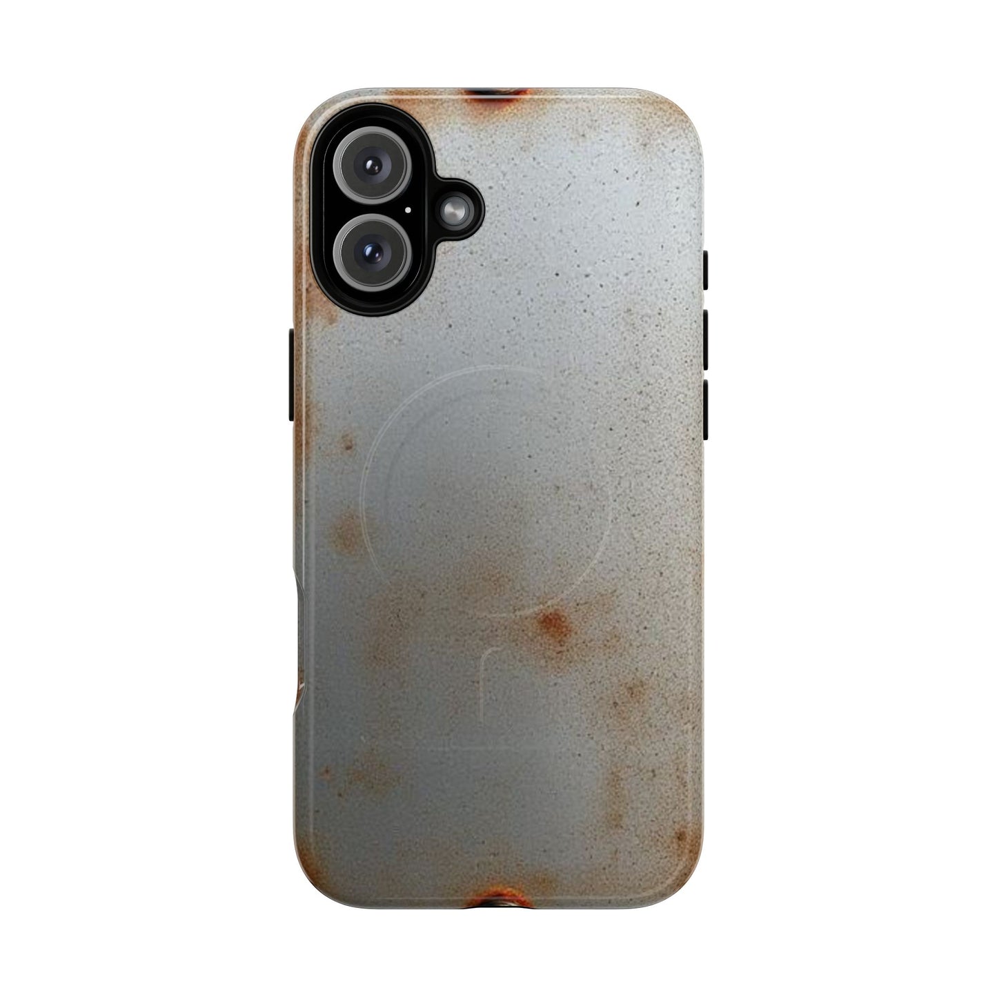 Enduring Faith – Old Metal Finish iPhone Magnetic Tough Case