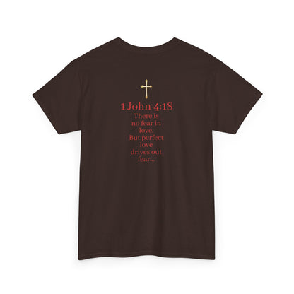 Fearless Love Men’s T-Shirt – Bold Faith in Action