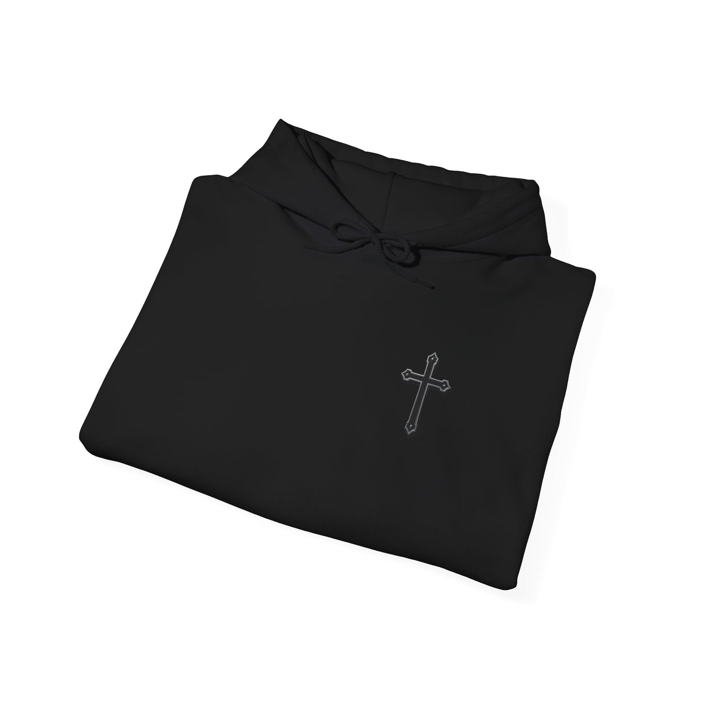 Black Cross Women’s Hoodie – Christian Apparel