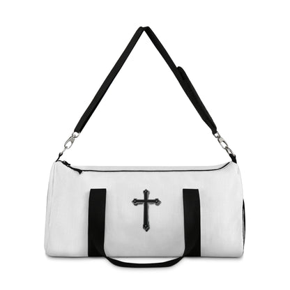 Divine Strength Duffle Bag – Carry the Cross with Purpose