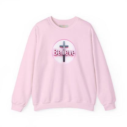 Believe | Women’s Christian Sweatshirt with John 11:40