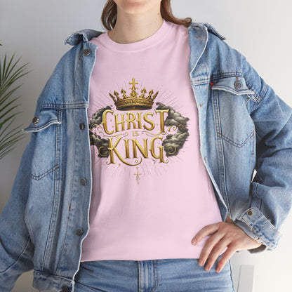 Christ is King Crowned - Women's Christian T-Shirt