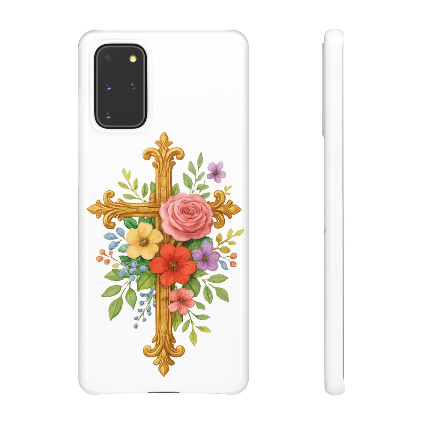 Floral Cross Snap Case for Samsung – Faith in Bloom