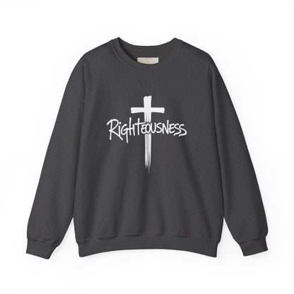 Righteousness - Women's Christian Sweatshirt (Dark Colors)