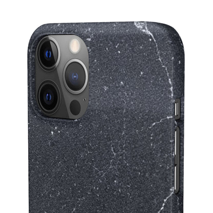 Dark Granite Finish iPhone Snap Case