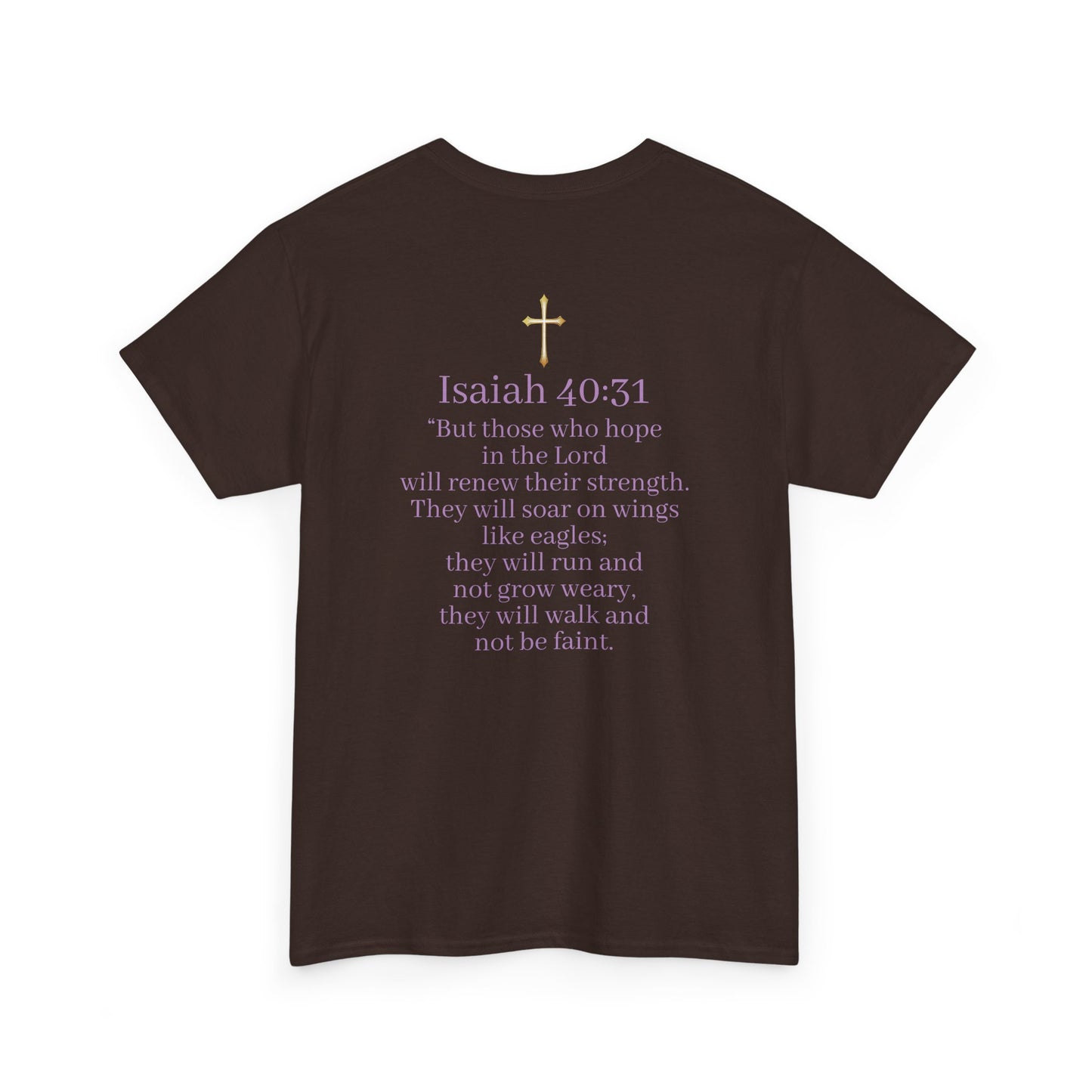 Men’s “Hope” Tee – Bold Scripture Design | Isaiah 40:31
