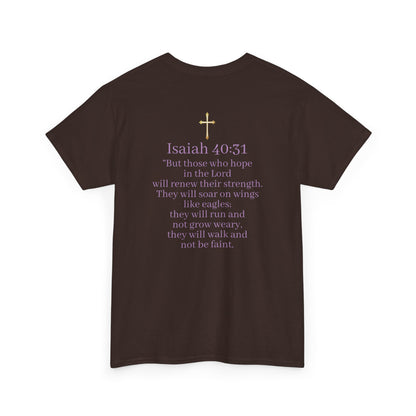 Men’s “Hope” Tee – Bold Scripture Design | Isaiah 40:31