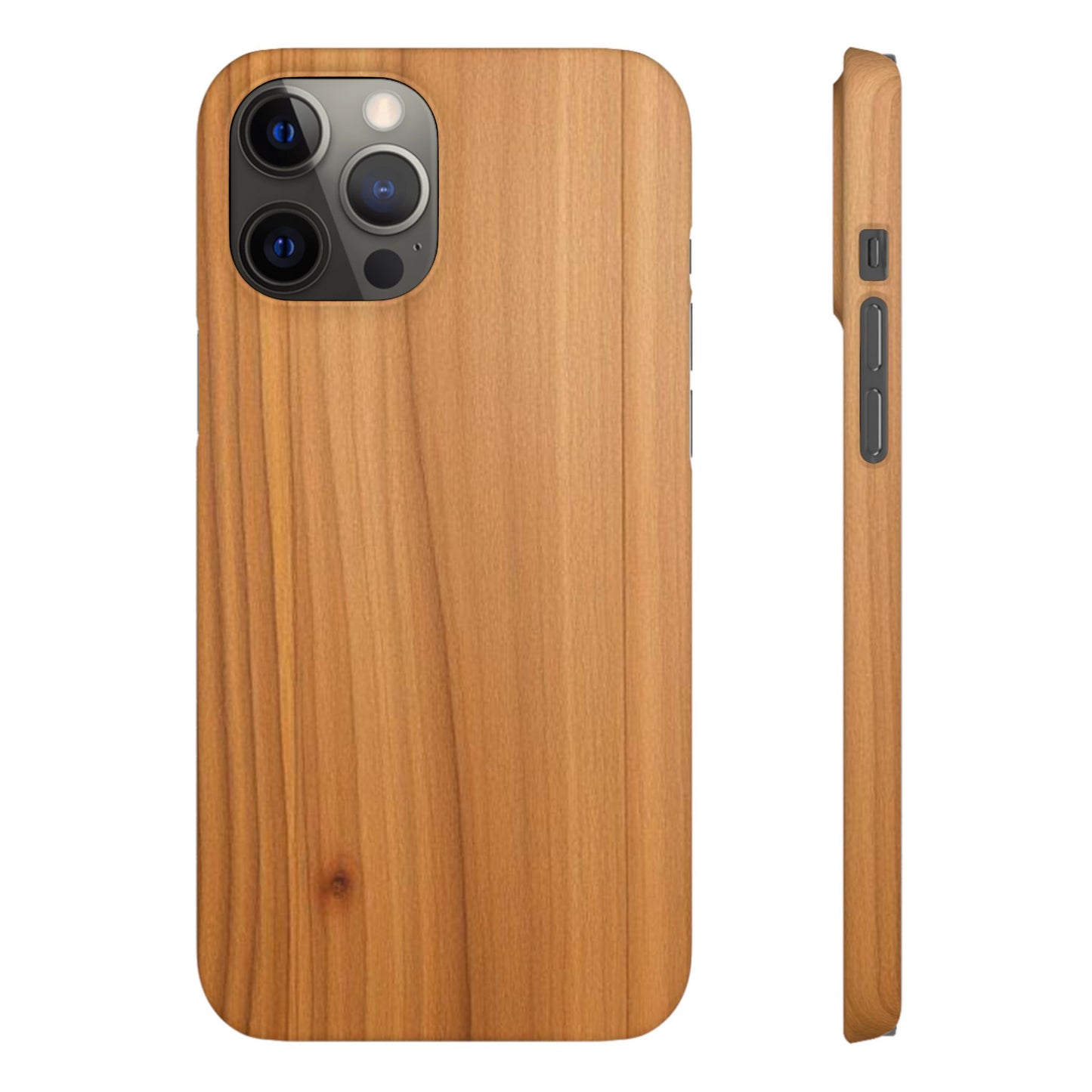 Natural Wood Grain iPhone Snap Case
