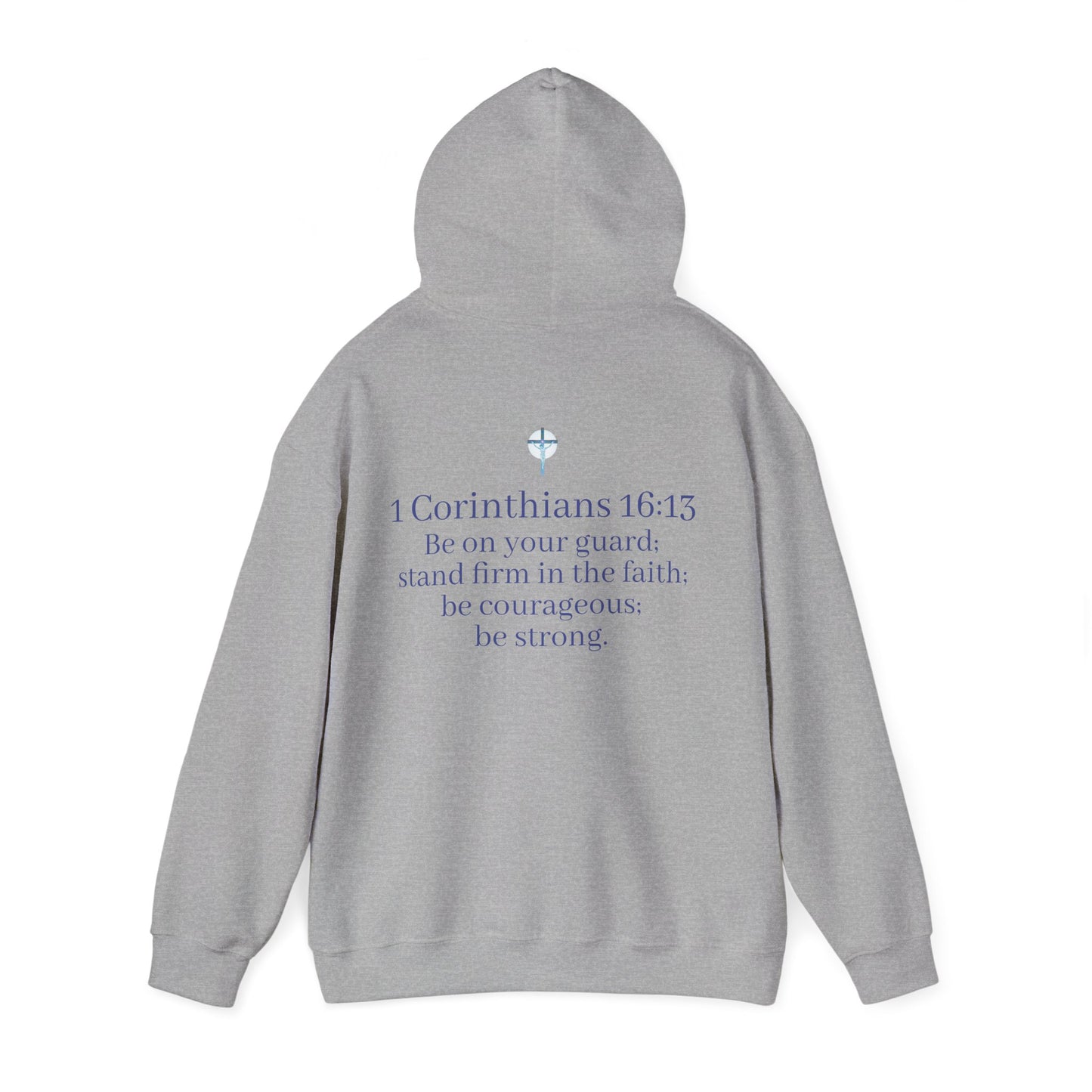 FAITH & Strength – Men’s Scripture Hoodie