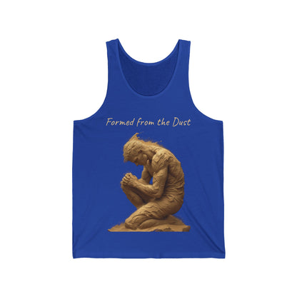 Formed from the Dust (Light Lettering) | Men’s Christian Tank Top