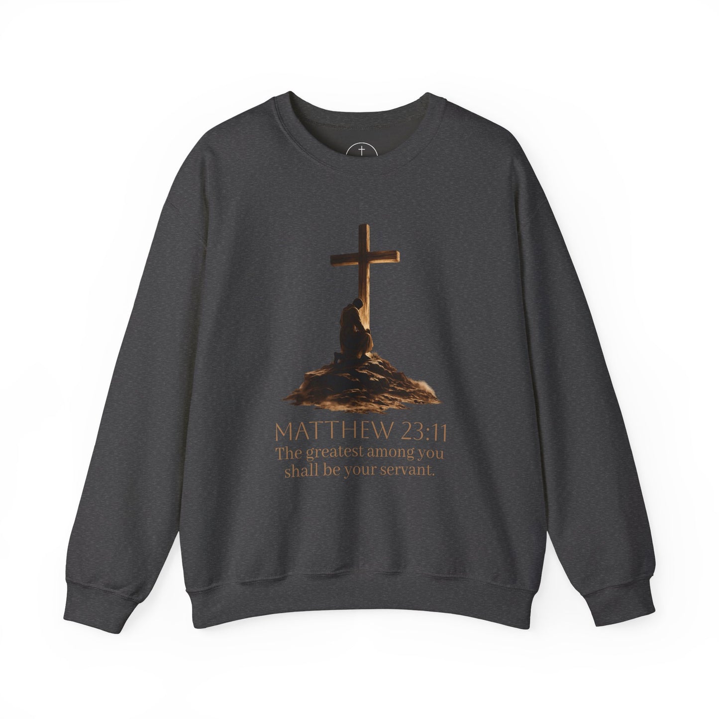 Humble Servant - Men's Christian Sweatshirt (Front Design)