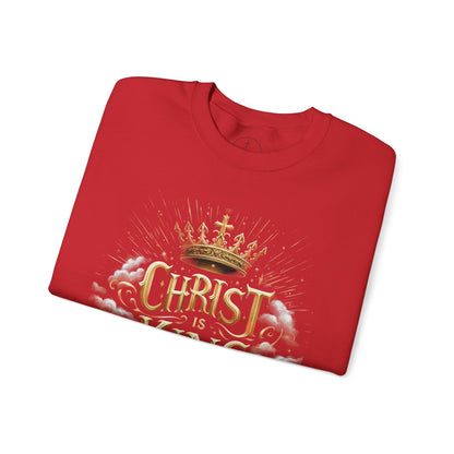 Christ is King - Men's Christian Sweatshirt