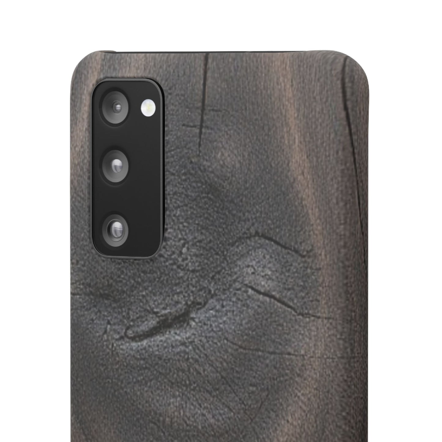 Dark Wood Grain Samsung Snap Case