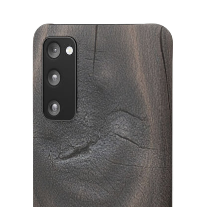 Dark Wood Grain Samsung Snap Case