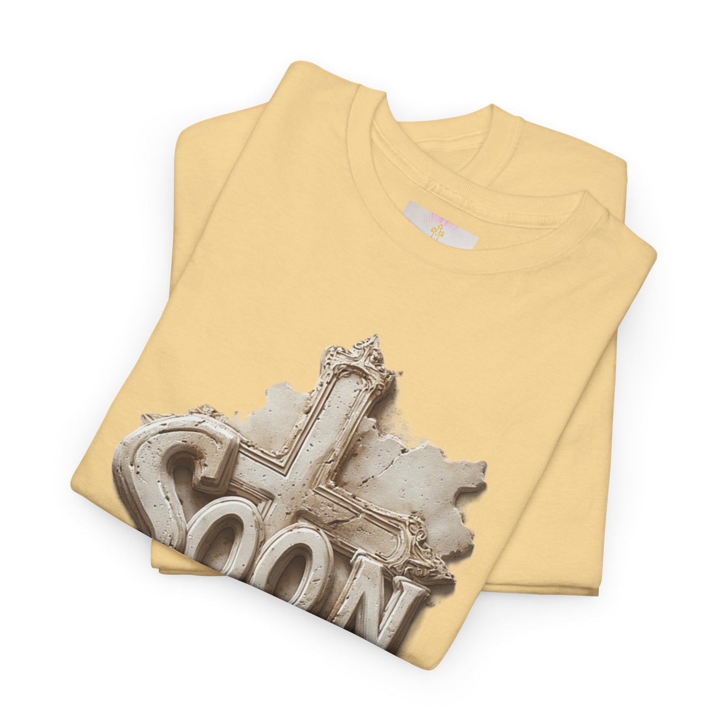 “Soon” Cross Christian T-Shirt – Bold Witness of Faith