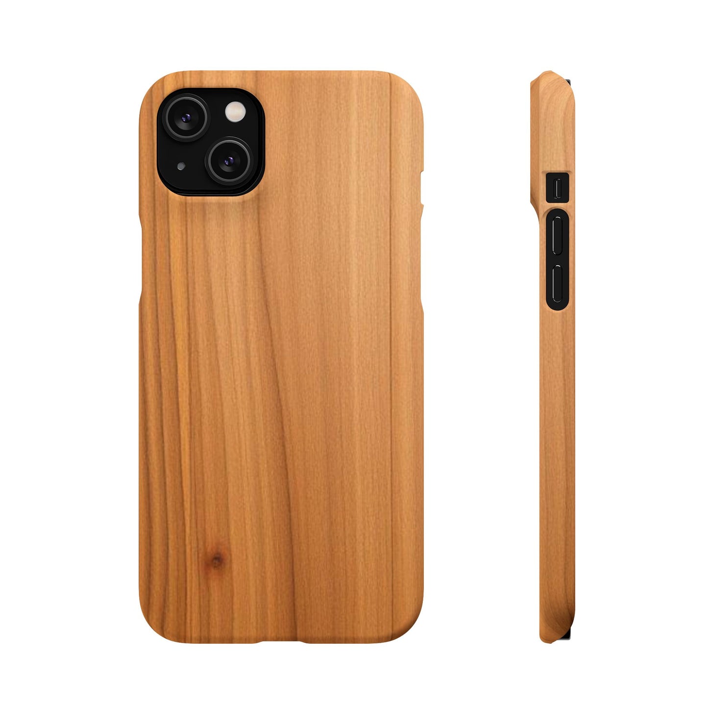 Natural Wood Grain iPhone Snap Case