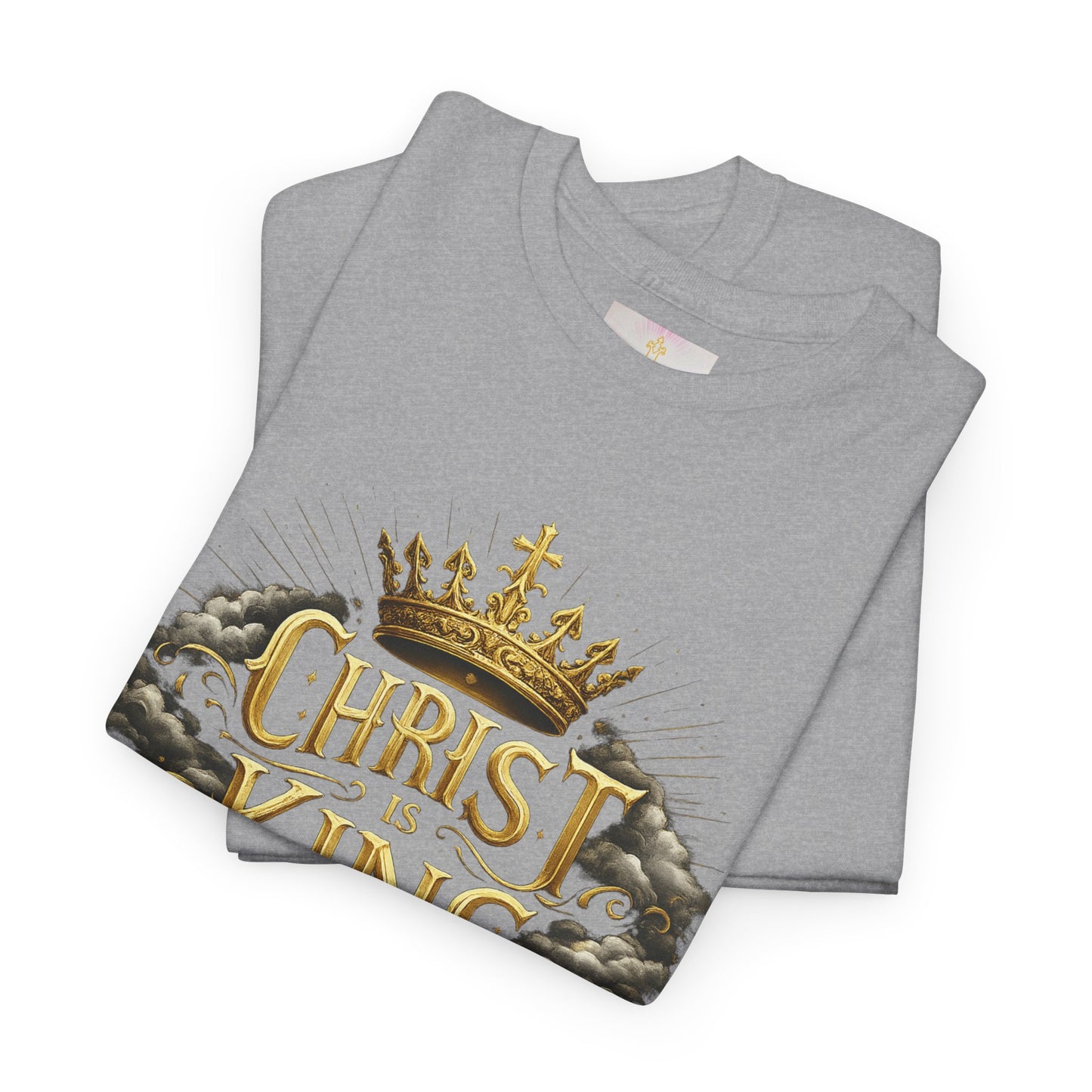 Christ is King Crowned - Women's Christian T-Shirt