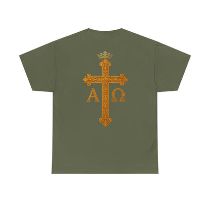 Christ Is King – Lion & Cross Women’s Christian Tee