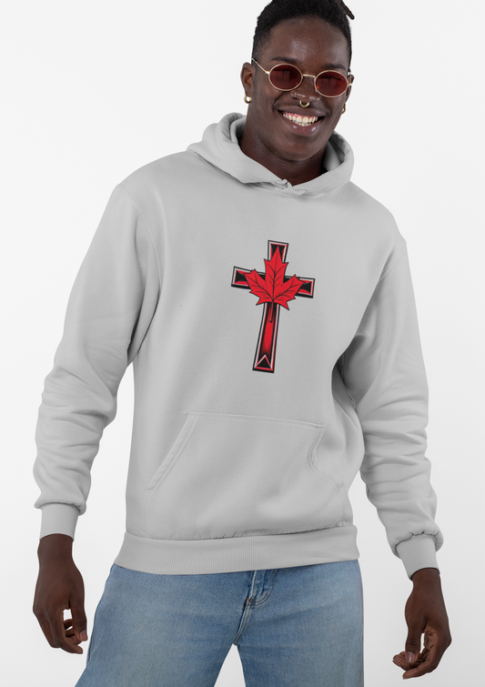 Cross & Country – Men’s Patriotic Faith Hoodie