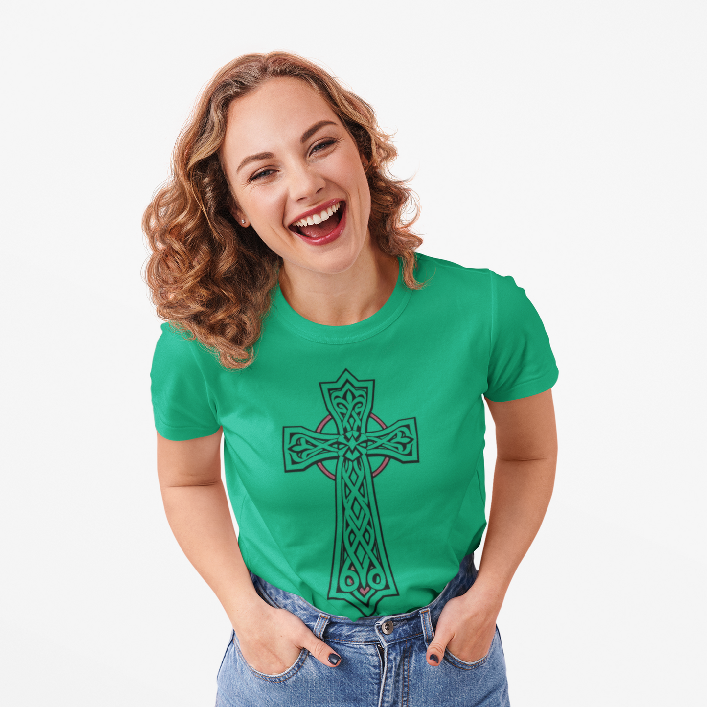 Sacred Calm | Women’s Celtic Cross Tee