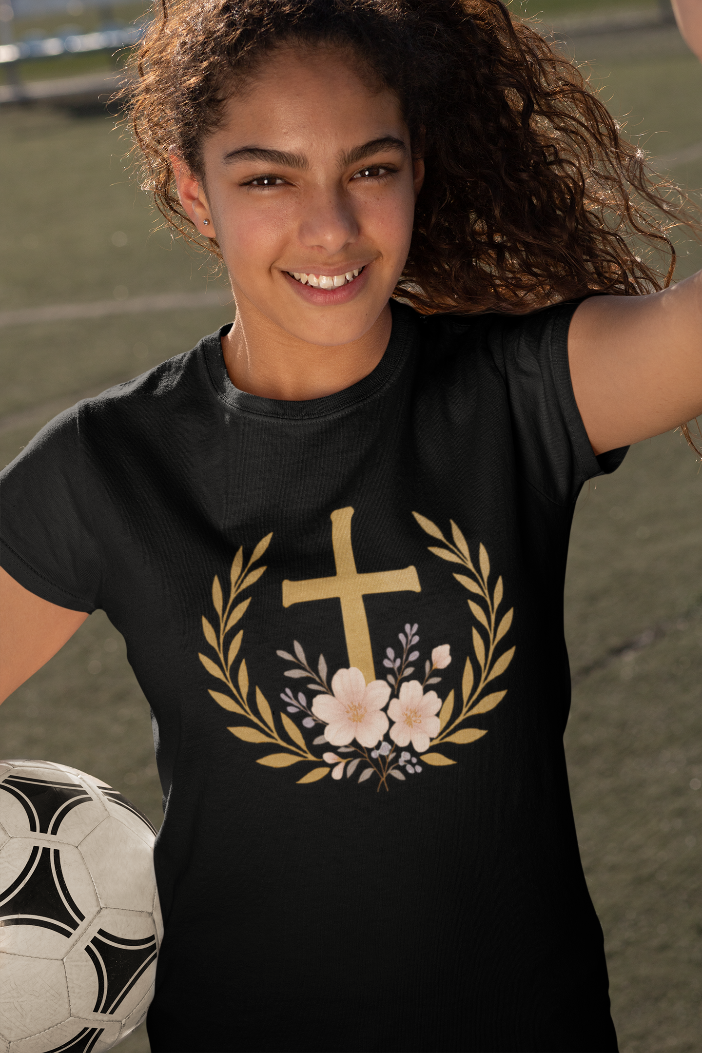 Crowned in Grace – “Princess of Heaven” Softstyle Tee