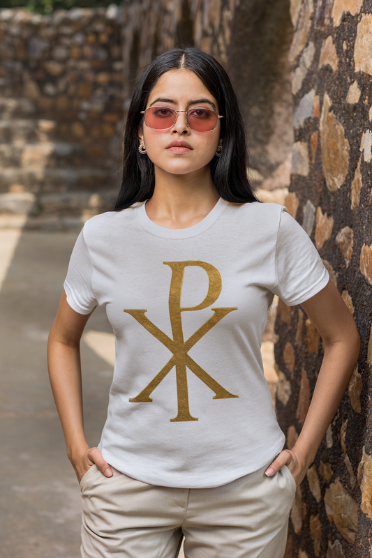 Chi Rho Power Tee – Ancient Symbol, Unshakable Faith