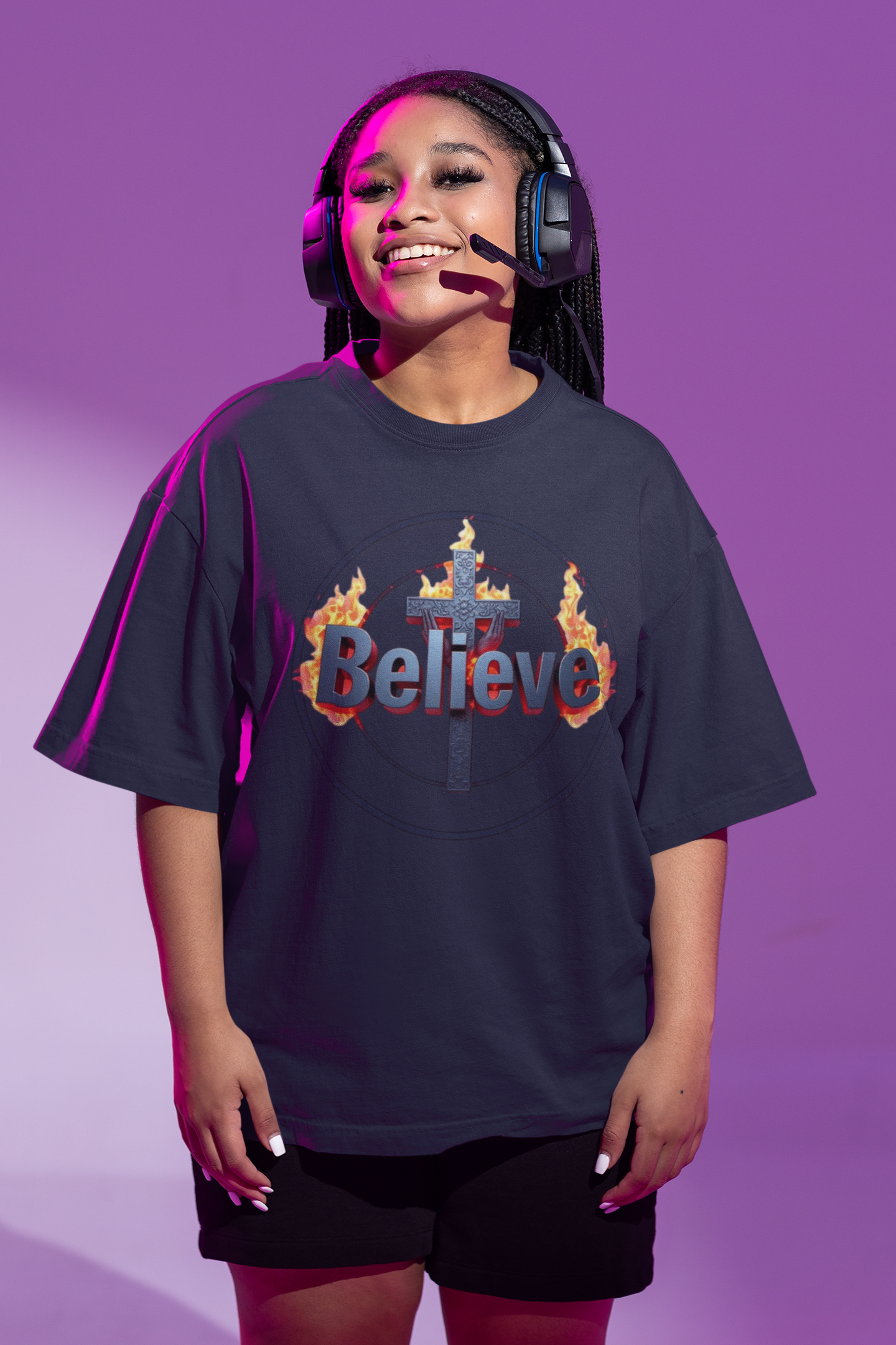 Simply Believe – Softstyle Tee of Hope & Faith