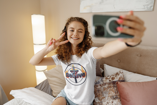 Simply Believe – Softstyle Tee of Hope & Faith