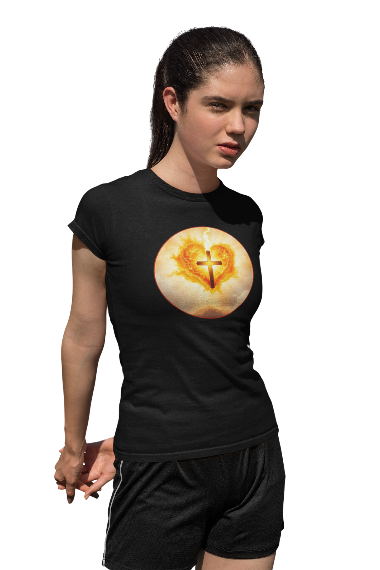 Sacred Heart – Softstyle Tee of Divine Love & Purpose