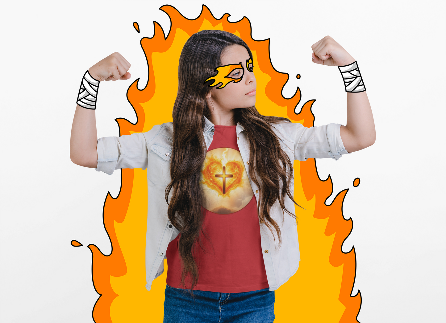 Sacred Heart – Softstyle Tee of Divine Love & Purpose