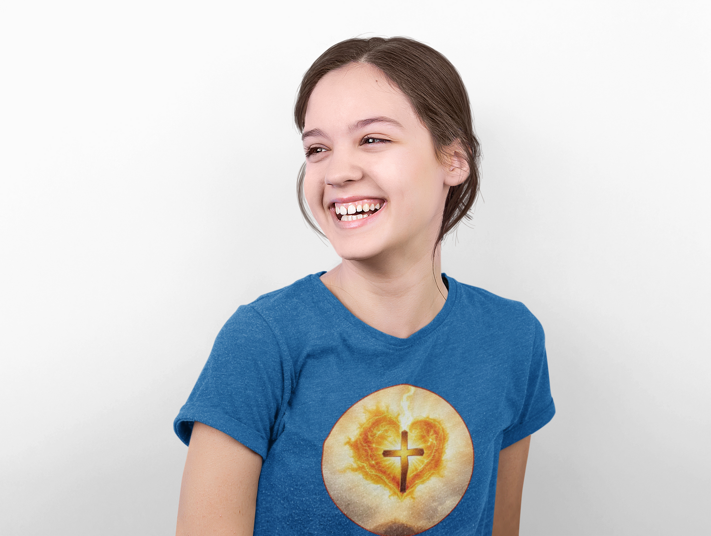 Sacred Heart – Softstyle Tee of Divine Love & Purpose