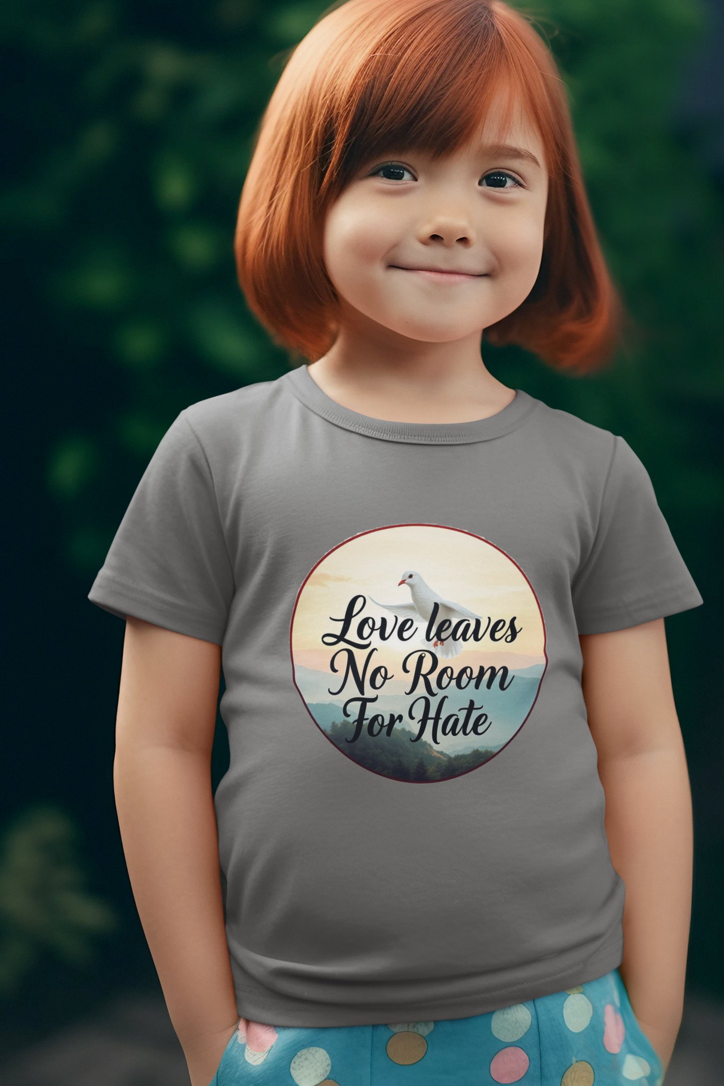 Pure Love – “Love Leaves No Room for Hate” Girl’s Softstyle Tee