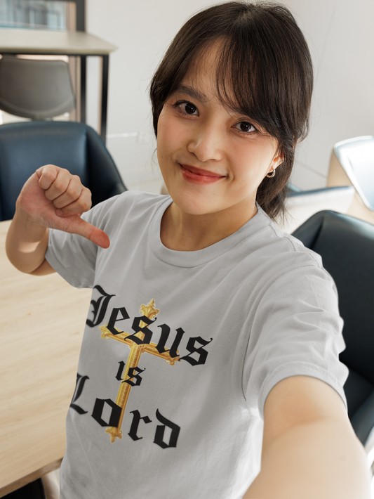 Jesus Is Lord – Women’s Tee of Devoted Faith