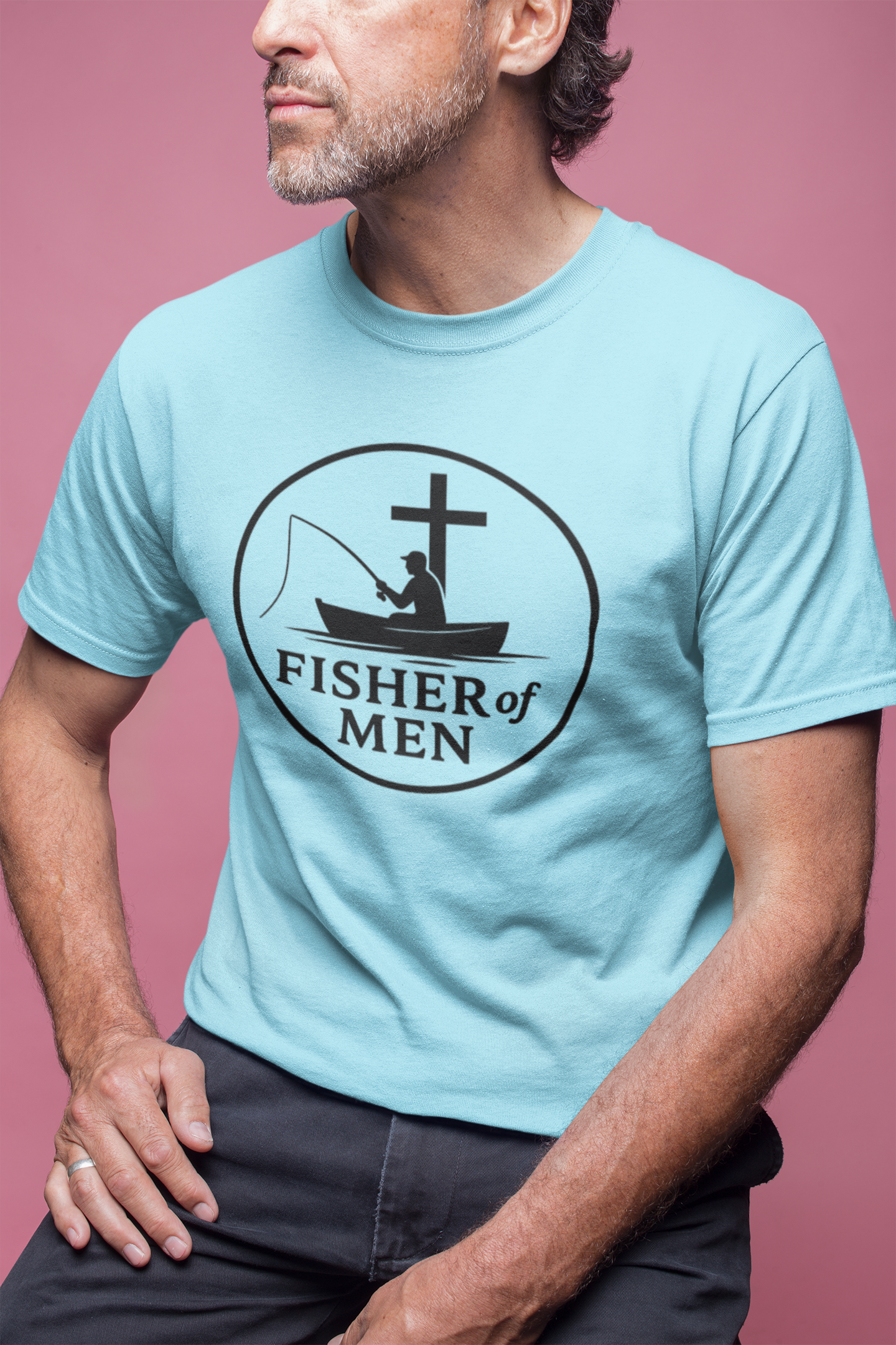 Fisher of Men – Men’s Christian T-Shirt
