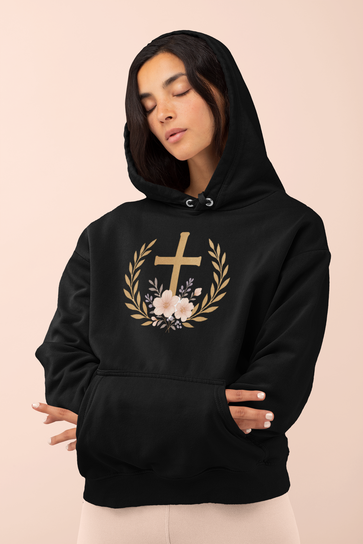 Crowned in Grace – Women’s Christian Hoodie